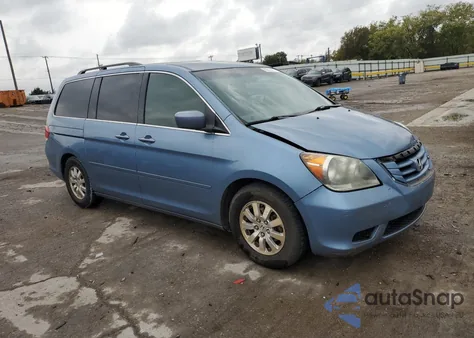 2010 Honda Odyssey Ex from USA, damaged, VIN 5FNRL3H47AB075935